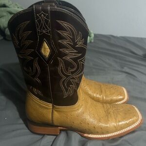 JB Dillion exotic boots for sell. Ostrich skin worn twice